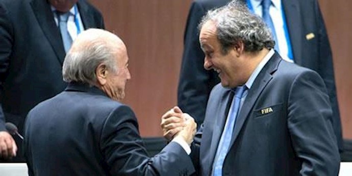 سپ بلاتر و میشل پلاتینی 