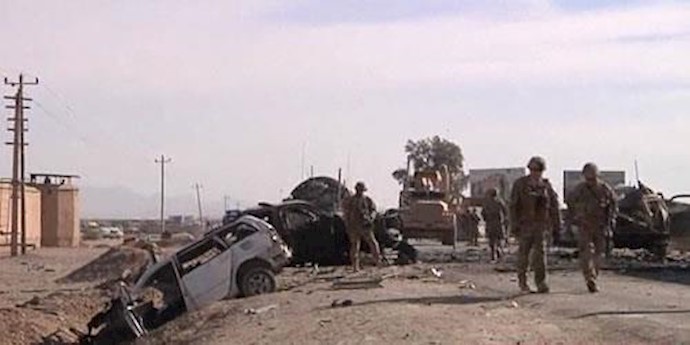حمله طالبان به فرودگاه قندهار