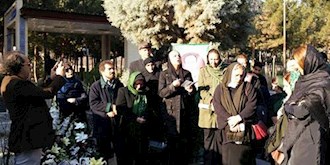 مراسم بزرگداشت شهید قیام مصطفی کریم بیگی در شهریار تهران