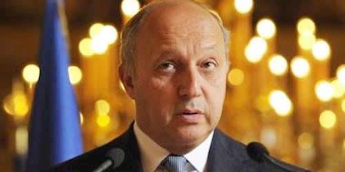 لوران فابیوس وزیر خارجه فرانسه