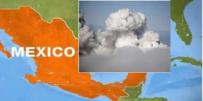 مکزیک- آتش‌فشان کولیما باز هم فوران کرد
