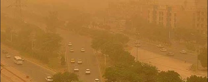 آلودگی هوای شهر اهواز