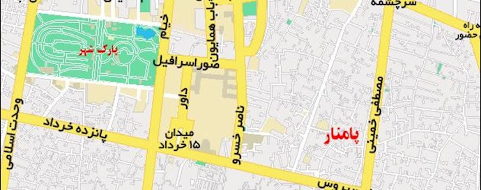 محله پامنار - تهران
