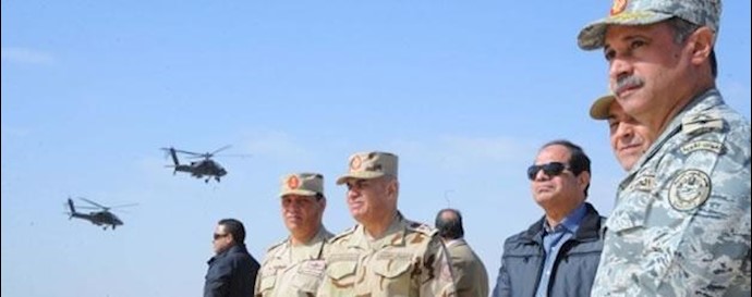 مصر  مواضع داعش رابمباران کرد