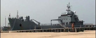 نیروی دریایی لیبی در سواحل لیبی