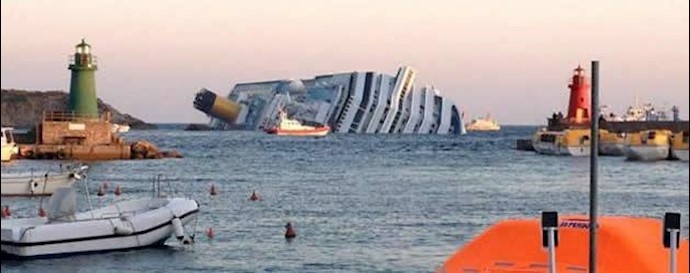 کشتی مسافربری غرق شده کوستا کونکوردیا 