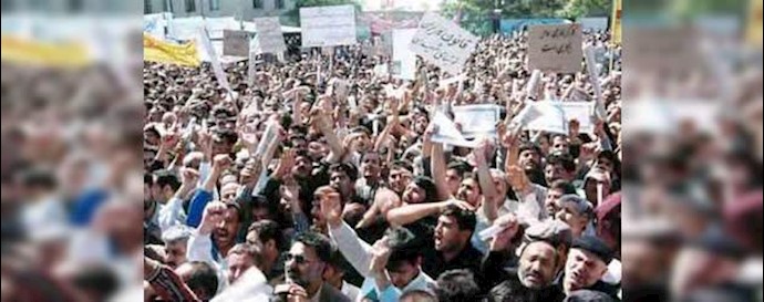 تجمع کارگران  شرکت مس خاتون آباد - آرشیو