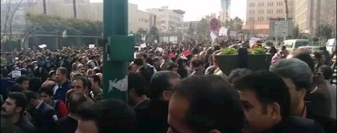 تظاهرات معلمان تهران