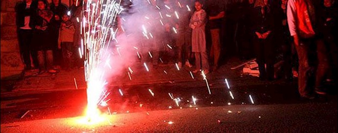 سمنان -پیشباز چهارشنبه سوری