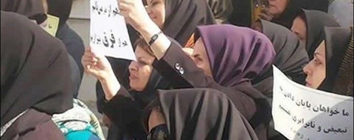 تظاهرات معلمان آزاده در سراسر ایران