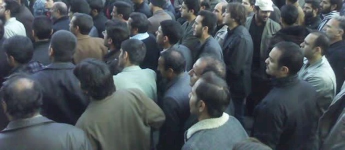 تجمع اعتراضی كارگري -آرشیو