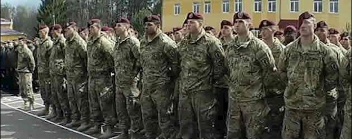 آموزش ارتش اوکراین توسط نیروهای آمریکایی