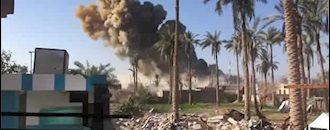 بمبارانهای شهر ادلب سوریه با گاز کلر - آرشیو