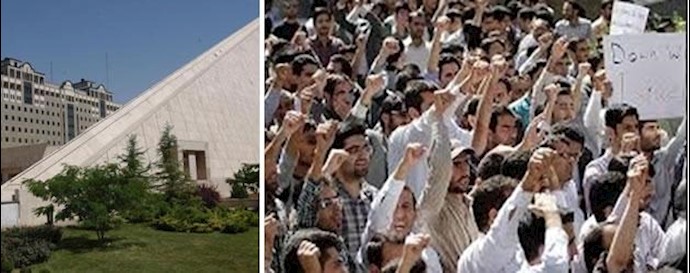 تظاهرات دلواپسان نظام در مقابل مجلس ارتجاع