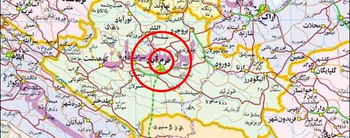 زمین لرزه در خرم آباد