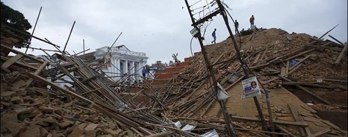 خرابیها در زلزله نپال
