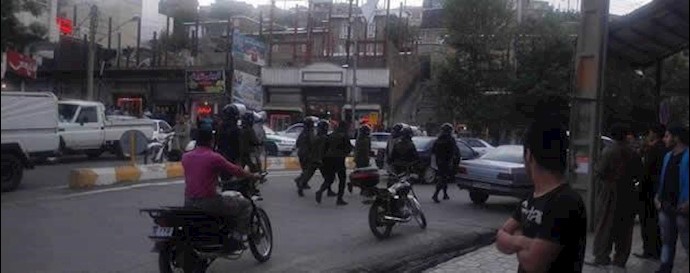 درگیریهای مردم با نیروی انتظامی در سردشت و مهاباد