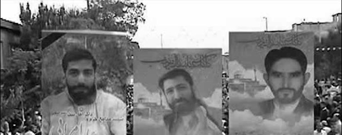 دفن پاسداران به هلاکت رسیده در شهر ری 