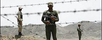 نیروی انتظامی رژیم در مرز سیستان - بلوچستان