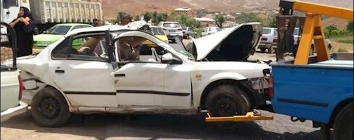 تصادف در محور آبسرد به دماوند