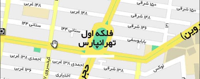 تهران - فلکه اول تهران پارس 