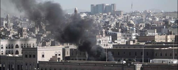 بمباران مواضع حوثیها در یمن