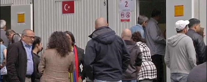 رای گیری از شهر وندان مهاجر ترکیه