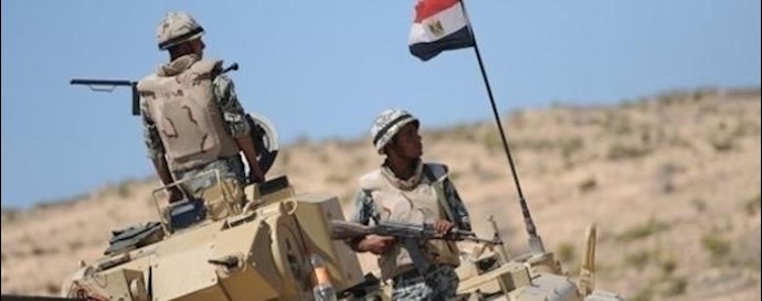 ارتش مصر در صحرای سینا