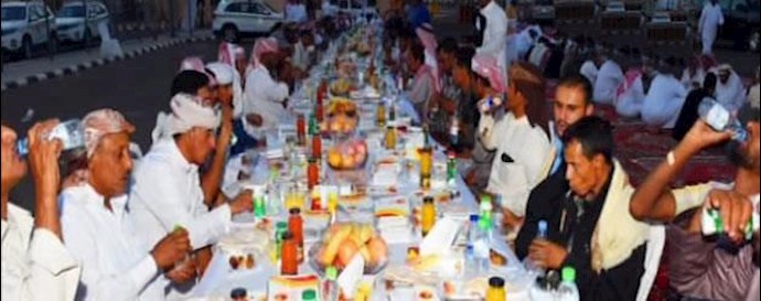 تاٴمین افطار و سحر نیازمندان در مرز مشترک عربستان و یمن