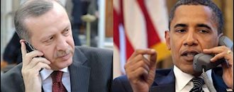 تماس تلفنی  باراک اوباما و رجب طیب اردوغان