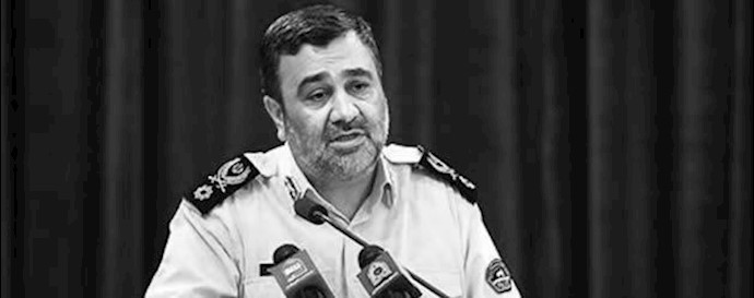 حسین اشتری، سرکرده نیروی سركوبگر انتظامی  رژیم 