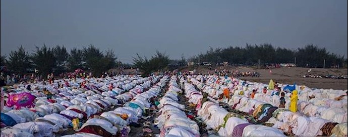 عید فطر در اندونزی
