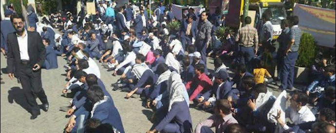 تجمع اعتراضی مال باختگان موسسه غارتگر میزان در تهران