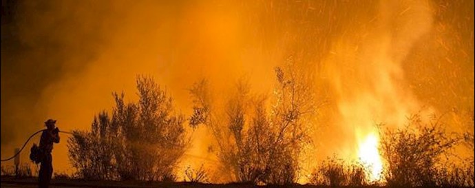 آتش‌سوزی جنگل‌ها در لس‌آنجلس