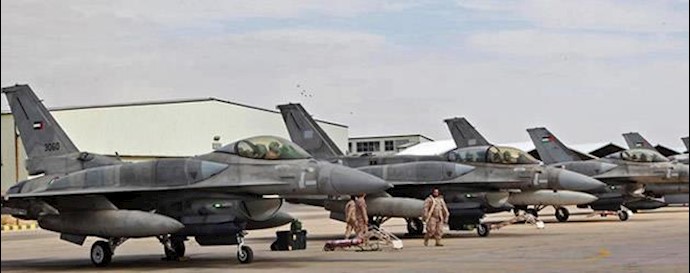 جتهای جنگنده ائتلاف عربی و عربستان