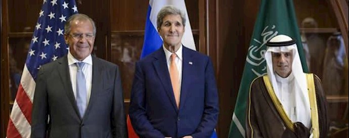 عادل الجبیر - جان کری - لاوروف