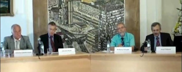 کنفرانس مطبوعاتی در دفتر نمایندگی شورای ملی مقاومت در برلین