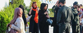 سرکوب زنان توسط زنان معاویه و نیروی انتظامی در تهران