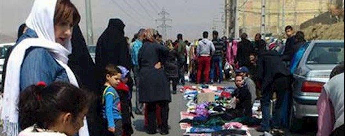 دستفروشان  بازار کرج