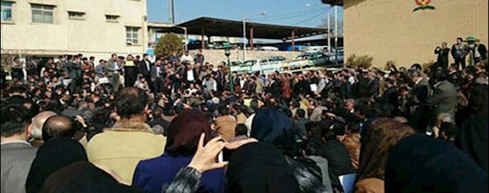تظاهرات معلمان اهواز - آرشيو