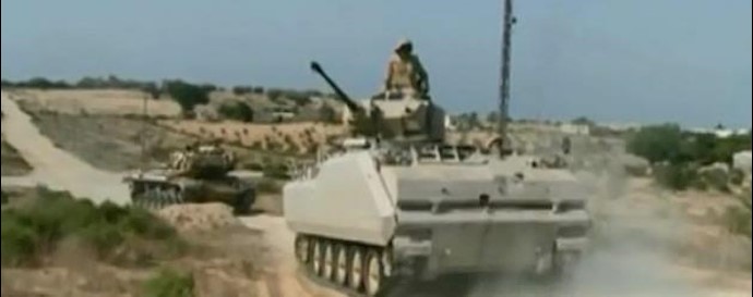 پاکسازی مناطقی از صحرای سینا توسط ارتش مصر