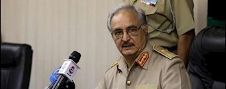 ژنرال خلیفه حفتر فرمانده ارتش لیبی