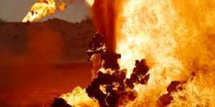 انفجار خط لوله 24 انتقال گاز پازنان 2 در پنج کیلومتری شهر سردشت زیدون