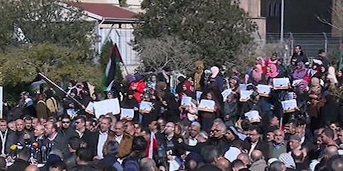 اعتراض سراسری پناهندگان فلسطینی علیه سازمان ملل