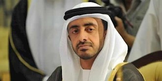 شیخ عبدالله بن زیاد آل نهیان وزیر خارجه امارات متحده عربی