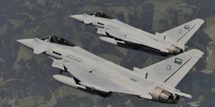 جنگنده‌های عربستان در ائتلاف عربی