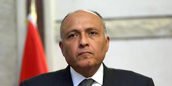 سامح شکری وزیر خارجه مصر