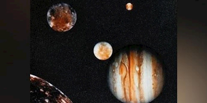 پنج سیاره عطارد، زحل، زهره، مریخ و مشتری