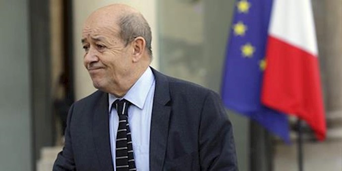 ژان ایو لودریان وزیر دفاع فرانسه