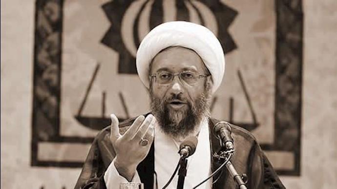 صادق آملی لاریجانی رئیس قضاییه رژیم